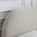 Langford Upholstered Bed Frame Natural King from Roseland Furniture