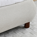 Langford Upholstered Bed Frame Natural King from Roseland Furniture