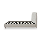 Langford Upholstered Bed Frame Natural King from Roseland Furniture