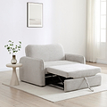 Mylo 2 Seater Sofa Bed Natural from Roseland Furniture