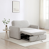 Mylo 2 Seater Sofa Bed Natural from Roseland Furniture