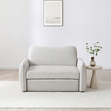 Mylo 2 Seater Sofa Bed Natural from Roseland Furniture