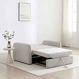 Mylo 2 Seater Sofa Bed Natural from Roseland Furniture