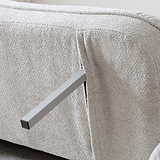 Mylo 2 Seater Sofa Bed Natural from Roseland Furniture