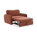 Mylo 2 Seater Sofa Bed Orange from Roseland Furniture