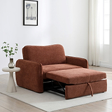 Mylo 2 Seater Sofa Bed Orange from Roseland Furniture