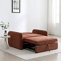 Mylo 2 Seater Sofa Bed Orange from Roseland Furniture