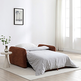 Mylo 2 Seater Sofa Bed Orange from Roseland Furniture