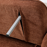 Mylo 2 Seater Sofa Bed Orange from Roseland Furniture