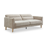 Harris Sofa Bed Natural from Roseland Furniture