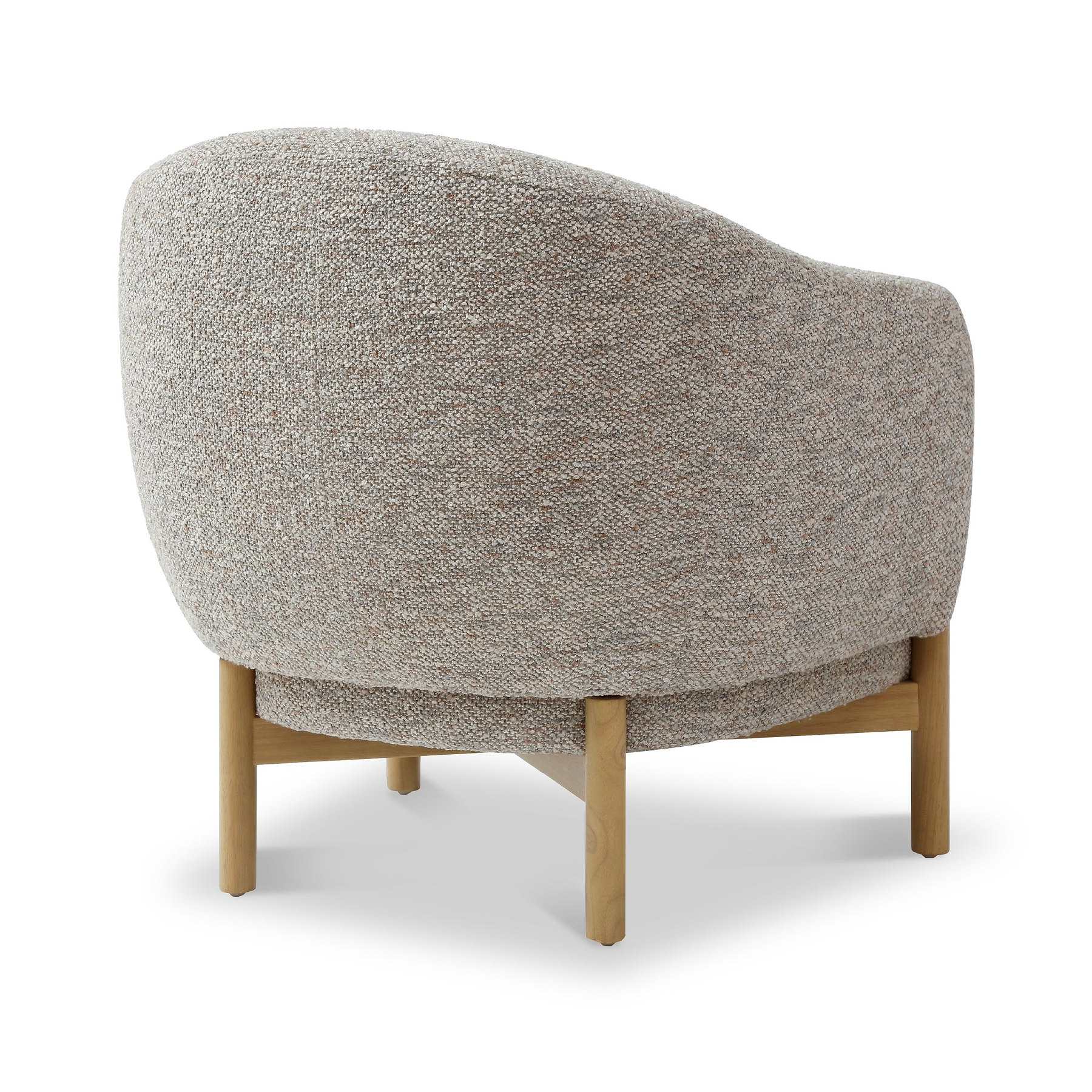 Mareen Boucle Accent Chair Natural from Roseland Furniture