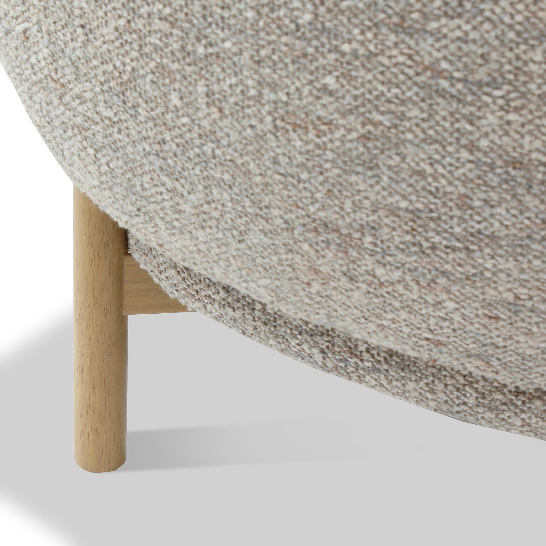 Mareen Boucle Accent Chair Natural from Roseland Furniture