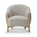Mareen Boucle Accent Chair Natural from Roseland Furniture