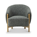 Mareen Boucle Accent Chair Olive from Roseland Furniture
