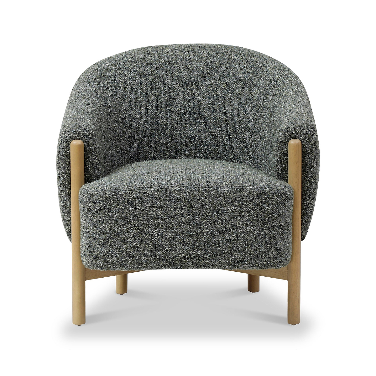 Mareen Boucle Accent Chair Olive from Roseland Furniture