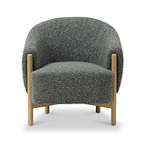 Mareen Boucle Accent Chair Olive from Roseland Furniture