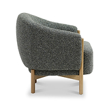 Mareen Boucle Accent Chair Olive from Roseland Furniture