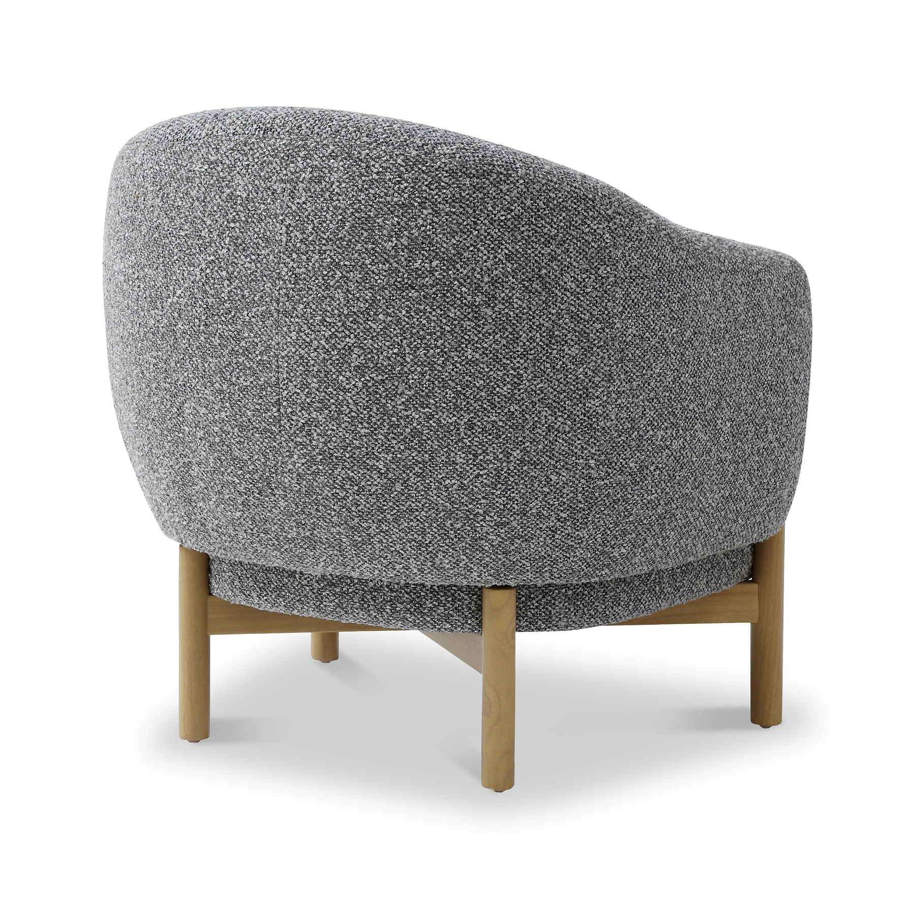 Mareen Boucle Accent Chair Grey from Roseland Furniture