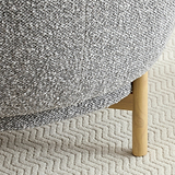 Mareen Boucle Accent Chair Grey from Roseland Furniture