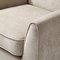 Dora Wingback Accent Chair Natural from Roseland Furniture