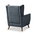 Dora Wingback Accent Chair Denim from Roseland Furniture
