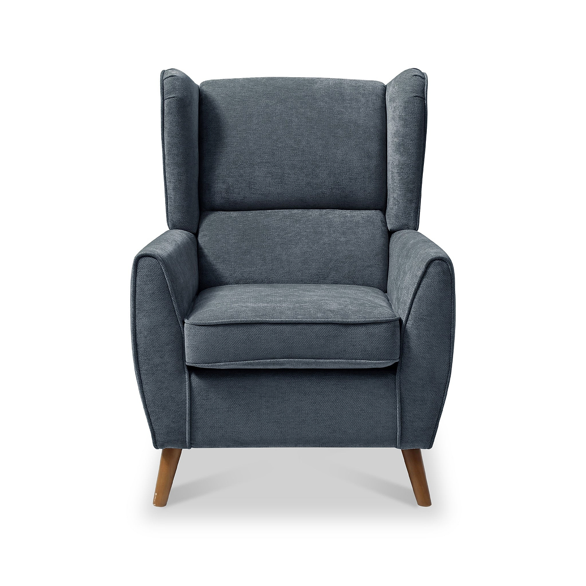 Dora Wingback Accent Chair Denim from Roseland Furniture