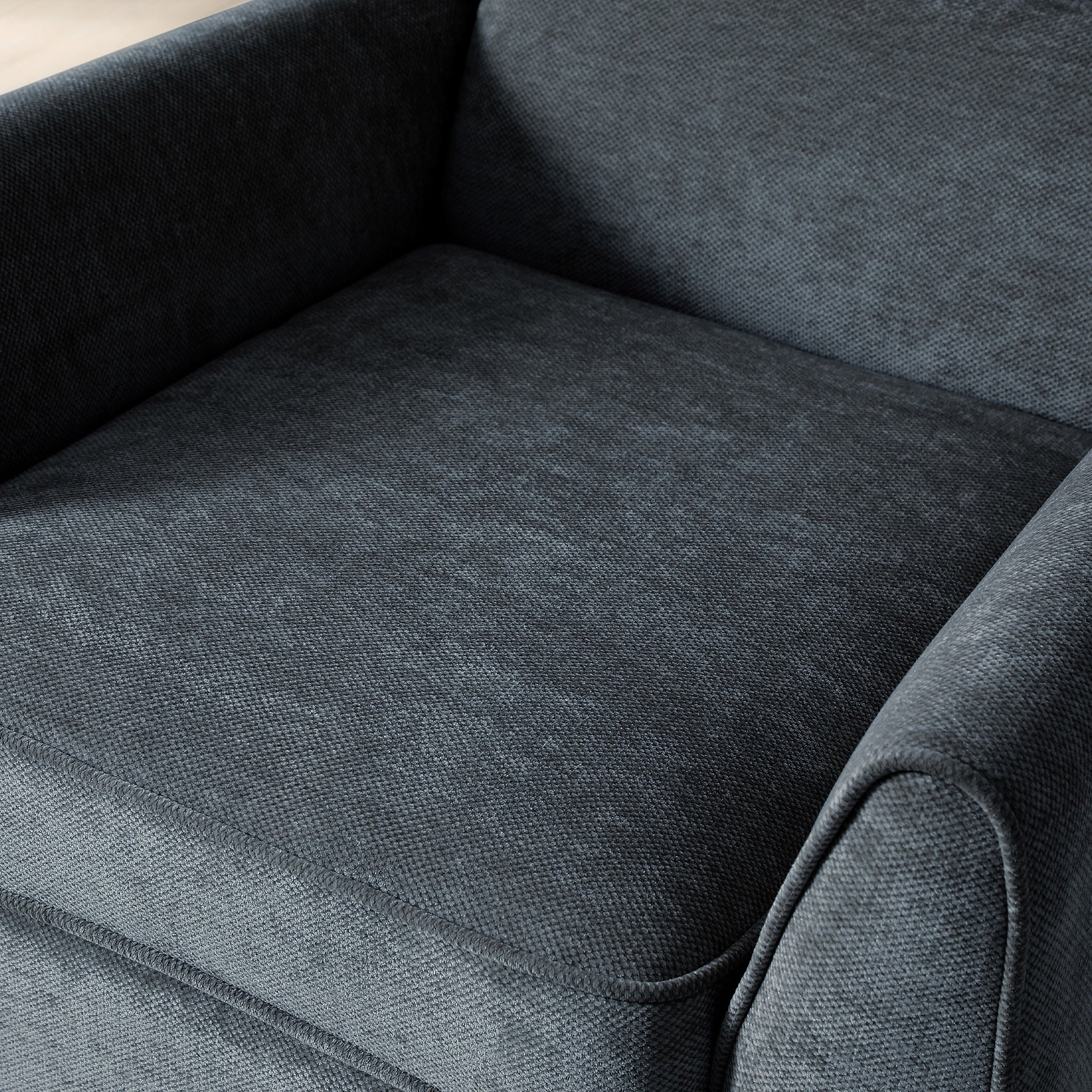 Dora Wingback Accent Chair Denim from Roseland Furniture