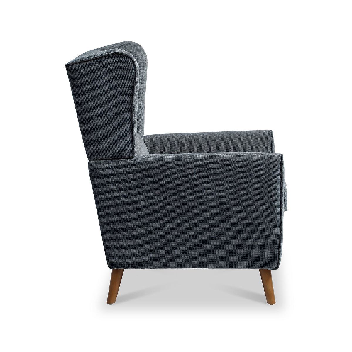 Dora Wingback Accent Chair Denim from Roseland Furniture