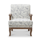 Bailey Meadow Print Accent Chair from Roseland Furniture