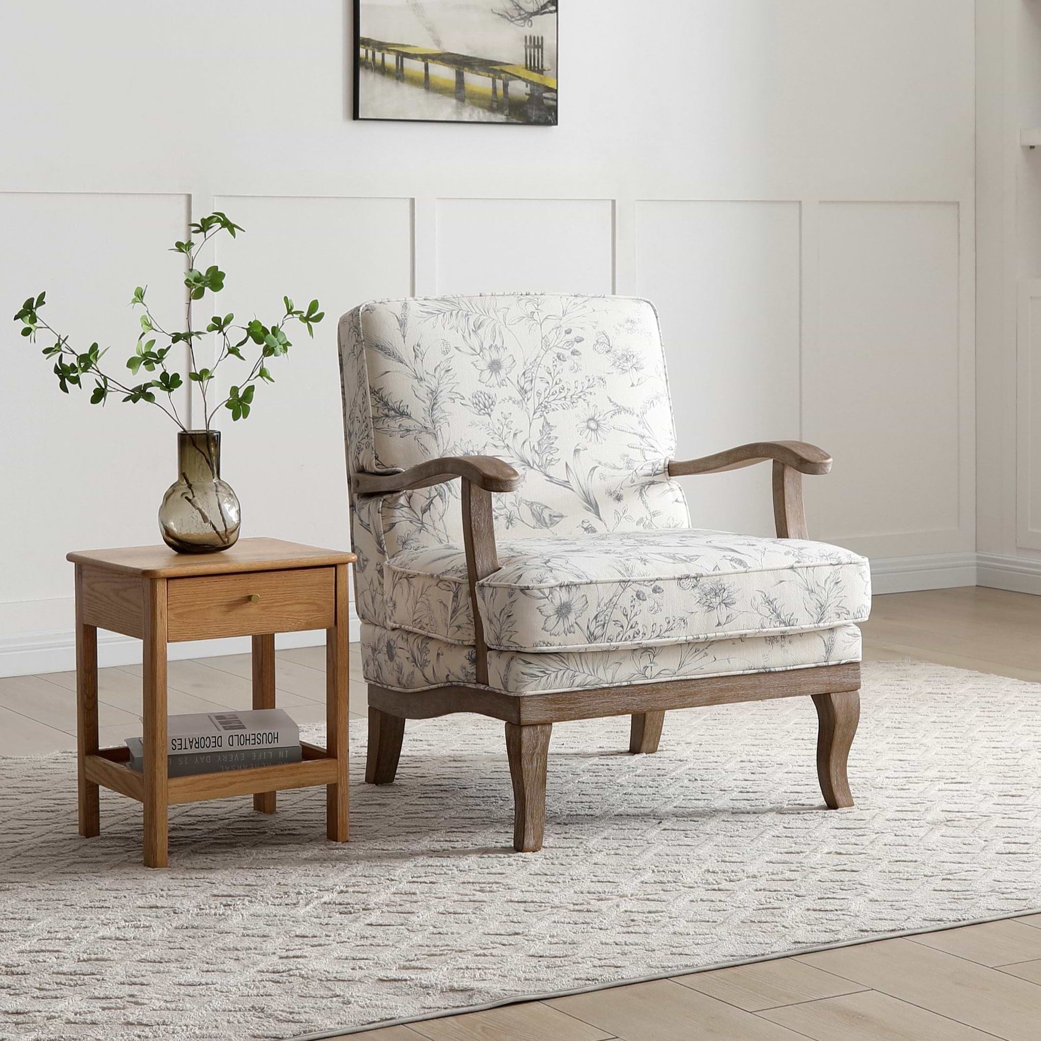 Bailey Meadow Print Accent Chair from Roseland Furniture