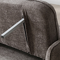 Mylo 2 Seater Sofa Bed Mocha from Roseland Furniture
