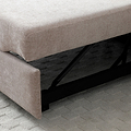 Brody 2 Seater Sofa Bed Taupe from Roseland Furniture