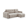 Morse Quilted Chaise Sofa Bed from Roseland Furniture