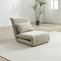 Grayson Single Sofa Bed Taupe from Roseland Furniture
