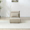 Grayson Single Sofa Bed Taupe from Roseland Furniture