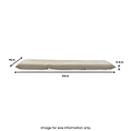 Grayson Single Sofa Bed Taupe from Roseland Furniture