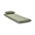 Grayson Single Sofa Bed Olive from Roseland Furniture