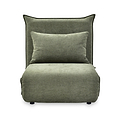 Grayson Single Sofa Bed Olive from Roseland Furniture