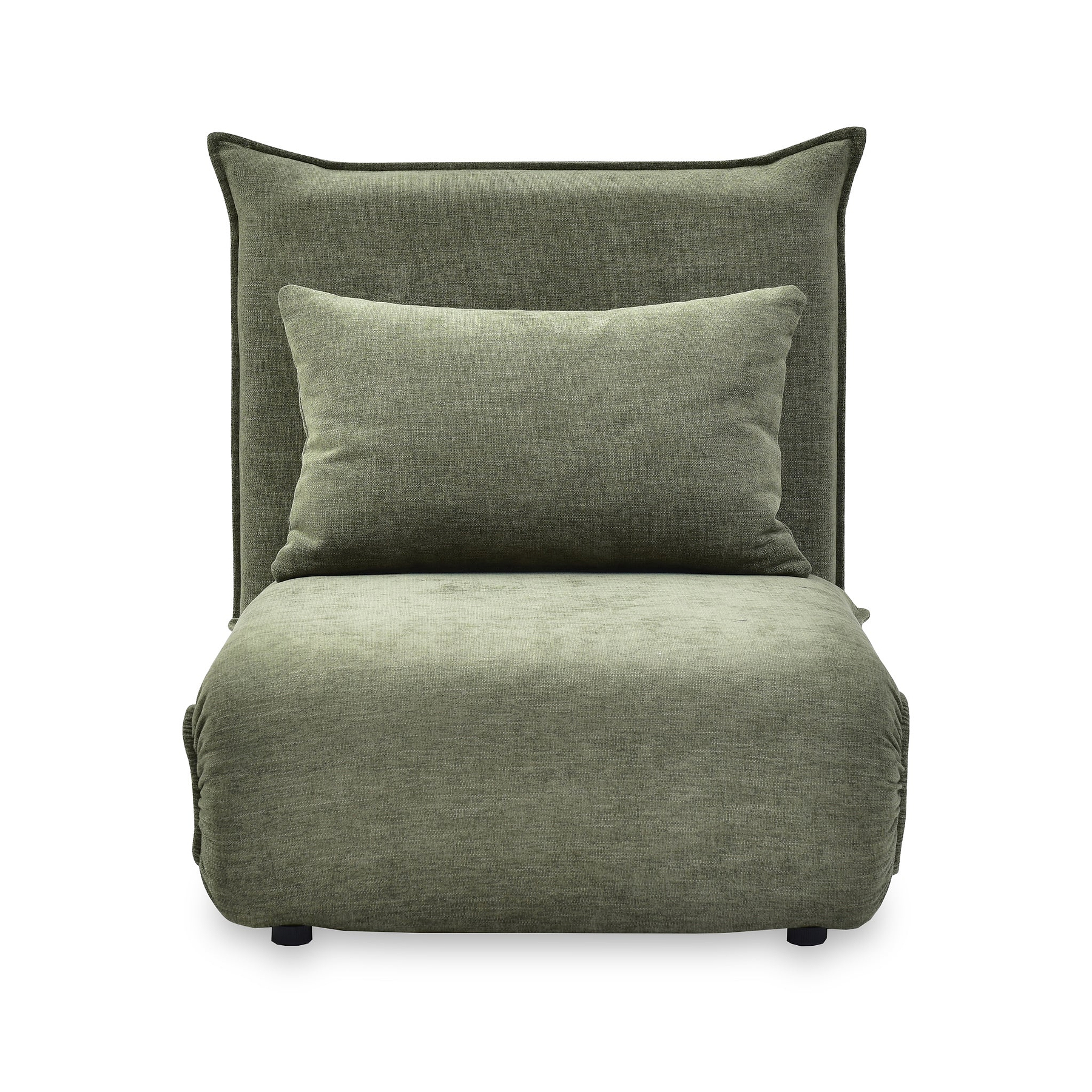Grayson Single Sofa Bed Olive from Roseland Furniture