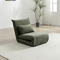 Grayson Single Sofa Bed Olive from Roseland Furniture