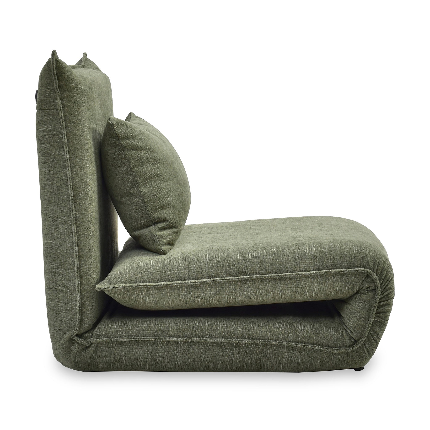 Grayson Single Sofa Bed Olive from Roseland Furniture