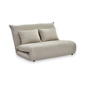 Grayson Double Sofa Bed Taupe from Roseland Furniture