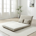 Grayson Double Sofa Bed Taupe from Roseland Furniture