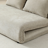 Grayson Double Sofa Bed Taupe from Roseland Furniture