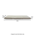 Grayson Double Sofa Bed Taupe from Roseland Furniture