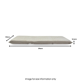Grayson Double Sofa Bed Taupe from Roseland Furniture