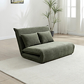 Grayson Double Sofa Bed Olive from Roseland Furniture