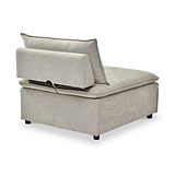 Keller Single Sofa Bed Taupe from Roseland Furniture