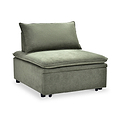 Keller Single Sofa Bed Olive from Roseland Furniture