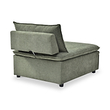 Keller Single Sofa Bed Olive from Roseland Furniture